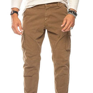 Pantalones Cargo 100% Algodón Ligeros Casuales Funcionales Diseño Multibolsillos Construcción de Tela Resistente Logotipo Personalizado para Ropa Urbana - Product Image 1