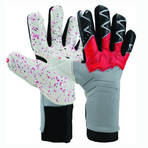 Nouveaux gants de gardien de but professionnels avec Latex allemand de football lisse Latex de 4mm d'épaisseur avec bout des doigts pour des performances optimales - Product Image 6