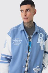 2024 hiver XL laine tissu Baseball veste haute qualité collège Letterman université brodé Streetwear pour hommes Stand - Product Image 4