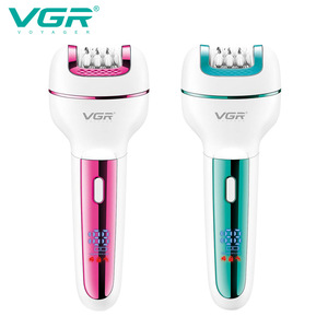 Depiladora Eléctrica 3 en 1 VGR732 para Mujer, Máquina de Depilación Indolora con Pinzas y Lima para Pies - Product Image 3