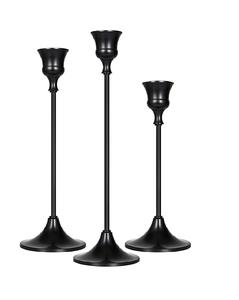 Juego de tres velas de Metal decorativas hechas a mano, Set de tres velas de Metal - Product Image 6