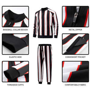 Survêtement Gymwear pour hommes, vêtements de jogging et de sport en polyester de haute qualité pour l'hiver, de bonne qualité - Product Image 3