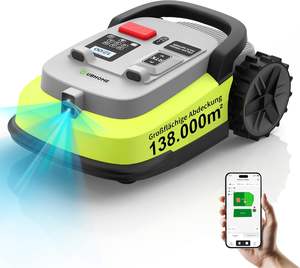 Cortacésped Robótico M10 sin Cable de Delimitación hasta 1000m, Mapeo de Fusión Vision +RTK, Navegación Inteligente, Obstáculos, Control por Aplicación - Product Image 1