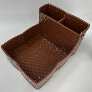 Bandeja de utensilios extensible de plástico ajustable sin BPA ODM/OEM Almacenamiento de cocina al por mayor para cucharas tenedores cuchillos - Product Image 5