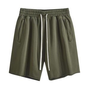 2025 nuevo estilo para hombre gimnasio deportes algodón pantalones cortos cómodos francés Terry Athletic Jogger Shorts para hombres sudor pantalones cortos personalizados hombres - Product Image 5