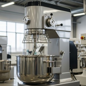 Mélangeur planétaire électrique professionnel, bol en acier inoxydable, 3 vitesses, pour la pâte à pain, la crème, la pâte, le mélange, 20L/30L/40L - Product Image 4