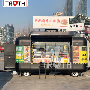 Camions de nourriture mobiles personnalisés et bon marché pour la vente de pizzas, de desserts, de glaces, de cuisines de camions de nourriture, d'équipements de cuisine de camions de nourriture - Product Image 5