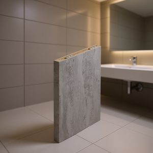 Elemento Vertical de 30 cm con Acabado Efecto Hormigón para Baño y Aseo - Product Image 3