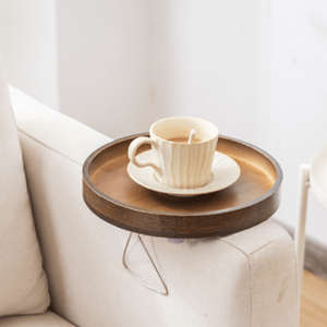 Meilleures ventes Fauteuil de canapé rond en bois d'acacia Plateau de service en bois Décoration de salon de l'usine du Vietnam - Product Image 4