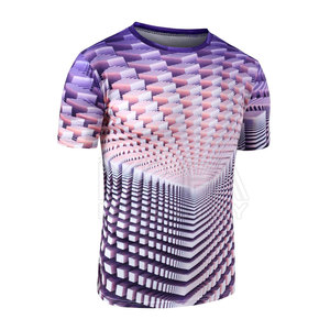 Custom <b>Men</b> Sublimation Tees Lightweight, Breathable Polyester <b>Shirts</b> For Fashion, Fitness, And Outdoor Wear - Product Image 1