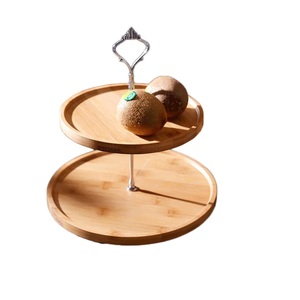 โลหะ 2 ยางขนมหวานคัพเค้กเสิร์ฟขาตั้งเค้กแต่งงานขาตั้งเค้กสําหรับงานแต่งงานวันเกิดวันวาเลนไทน์ตกแต่ง - Product Image 1