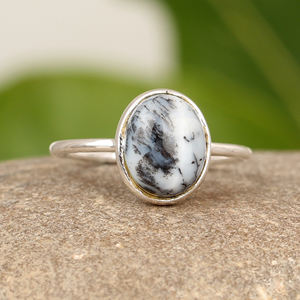 Vente d'été de haute qualité Bague pour femme en argent sterling 925 avec pierre précieuse turquoise de buffle naturel 10x14mm bijoux fins - Product Image 1