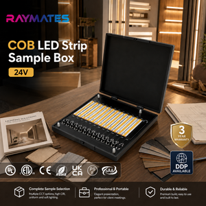 Nieuwe op maat gemaakte COB LED-lamp sample box 12/24V DC displaykast mini COB LED-strip voor beurzen, retail en renovatie - Product Image 2