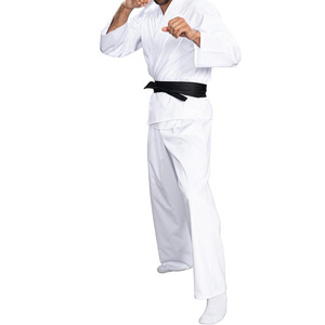 Combinaison d'entraînement en coton pour le taekwondo, arts martiaux, uniforme de karaté confortable personnalisé pour adultes, téléchargé par Dress Sports - Product Image 1