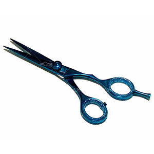 กรรไกรตัดขนสัตว์เลี้ยงแบบตรงพร้อมใบมีด Serrations,กรรไกรตัดขนสัตว์เลี้ยงสุนัขสีดำไทเทเนียมแบบใหม่ - Product Image 2