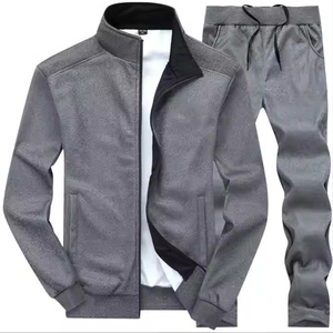 2025 hiver mode hommes cordon veste et pantalons de survêtement 2 pièces survêtement ensemble séchage rapide respirant Logo personnalisé - Product Image 4