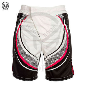 Pantalones Cortos de Boxeo para Entrenamiento, Competición, Artes Marciales, Sublimación Personalizada, Pantalones Cortos de Lucha MMA de Alta Calidad para Hombre - Product Image 3