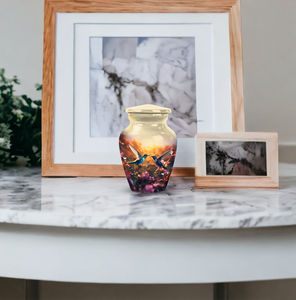 Direct Sale <b>Keepsake</b> <b>for</b> <b>Ashes</b> Low Price High Quality Metal <b>Keepsake</b> Urn Fancy Decorative Mini <b>Keepsake</b> <b>for</b> <b>Ashes</b> - Product Image 2