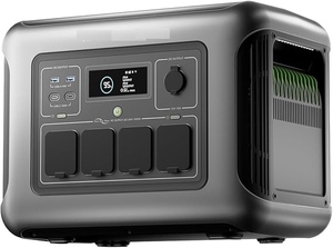 Nouvelle station d'alimentation portable de classe supérieure R1500 LITE 1056Wh Batterie lithium-ion de secours avec port RV 4 prises AC 1600W (3200W en crête) - Product Image 2