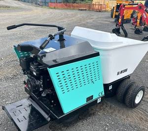 Minidumper de 500 kg de capacidad con ruedas, minicargadora de orugas para construcción, con motor pequeño, en venta. - Product Image 3