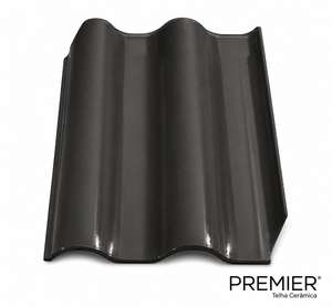 PREMIER BLACK GLAZED ROOF TILE - Product Image 4