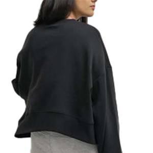 Sudadera de Invierno Oversize para Mujer de Poliéster/Algodón, Venta al por Mayor, Forro Polar Grueso, Bordado con Logotipo Personalizado, Diseño de Hombro Caído - Product Image 6