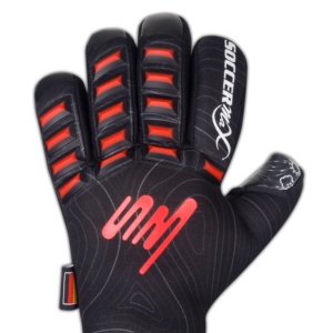 Nouveaux gants de gardien de but en Latex personnalisés gants de gardien de but de paume gants de gardien de but de football en Latex 2023 Soccermax Logo personnalisé - Product Image 3