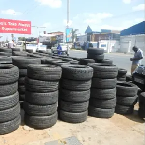 Neumáticos usados al por mayor triturados o pacas/Neumáticos usados chatarra y caucho reciclado neumáticos pacas y chatarra triturada