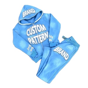 Venta caliente de calidad superior Hombres zip up Sun faded Ropa deportiva Ropa transpirable Chándales Ropa de invierno para adultos Jogging Sets - Product Image 4