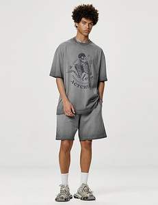 Camisetas Lisas para Hombre con Logotipo Personalizado, Camisetas Casuales Estampadas con Cuello Redondo - Product Image 2