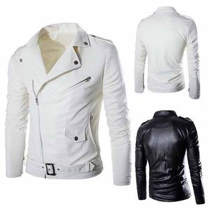 <b>jacket</b> for <b>men</b> <b>Sheepskin</b> <b>Men</b> Genuine Black Hooded Leather <b>Jacket</b> Lambskin Waxed Brown Leather <b>Jackets</b> For <b>Men</b> With Removable - Product Image 4