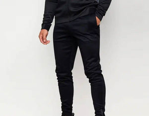 Personnalisable dernier à la mode hommes Tech polaire Zip survêtement respirant Jogging porter avec Logo hiver décontracté XL taille survêtements - Product Image 5