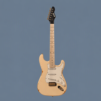 Gitar Elektrik Slick Guitar SL57KM Aged Vintage Rosewood Fingerboard Alnico Pickups 6-String Fully Enclosed Tuning Pegs