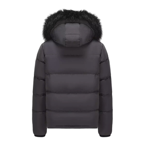 Chaqueta Bomber de Invierno para Hombre, Talla Grande, con Detalles de Piel de Vaca, Estilo Vintage Ecológico, Abrigo para Exteriores - Product Image 5