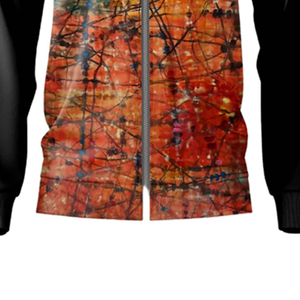 <b>Men</b> Customized Logo Sublimation Canvas Windbreaker <b>Jacket</b> Breathable Lightweight Quick Dry Training Outdoor <b>Half</b> <b>Zip</b> - Product Image 5
