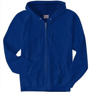 Veste à capuche zippée bleu royal avec capuche personnalisée 400 GSM sweats à capuche d'hiver ultime coton sweat à capuche à fermeture éclair complète - Product Image 6