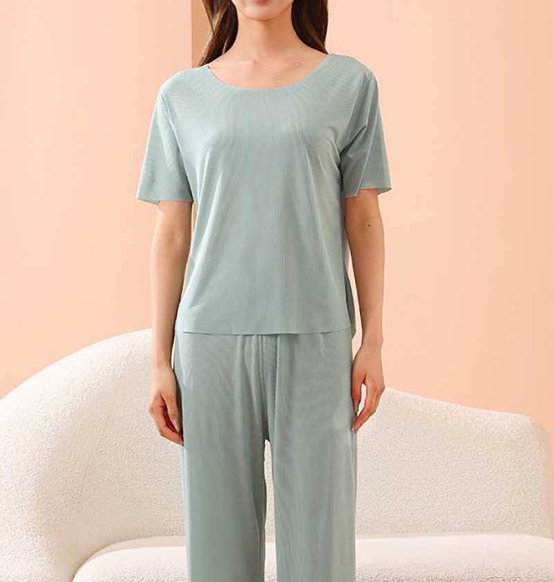 Vert des femmes [vêtements de maison sans couture]