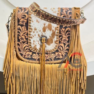 2025กระเป๋าสะพายหนังวัวแท้สำหรับผู้หญิง, กระเป๋าพาดลำตัวดีไซน์หรูหราแบรนด์ดังขายดี - Product Image 1