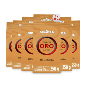 Café moulu Premium Lavazza Qualita Oro 250g - Vente flash pour les hôtels et les fournisseurs de bureaux d'entreprise - Product Image 6