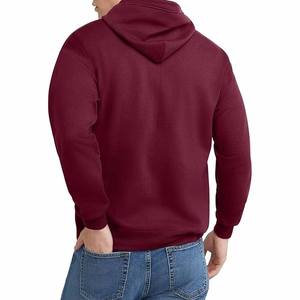 เสื้อสเวตเตอร์มีฮู้ดสำหรับผู้ชายเสื้อมีฮู้ดสองสีออกแบบโลโก้ได้ตามต้องการ - Product Image 4