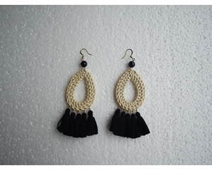 Bohemian Rattan <b>Earring</b> Made in Vietnam, Eco-Friendly Rattan <b>Earring</b> for Stylish Look, Lightweight Rattan <b>Earring</b> Fit - Product Image 6