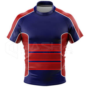Maillot de rugby à impression par sublimation personnalisé, vêtements de football de rugby respirants personnalisés à coupe sèche bon marché - Product Image 3