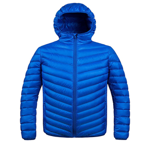 <b>Warm</b> Winter Unisex Hooded Puffer Jacket High Quality Customized Color Soft Insulation <b>Waterproof</b> Front Customized Casual Modern - Product Image 6