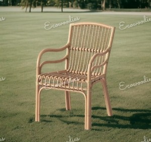 Nuevo diseño moderno resistente y duradero Patio balcón caña de ratán asientos Silla de comedor terraza al aire libre restaurante sillas de jardín - Product Image 4