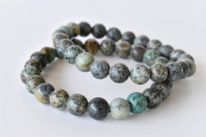 Wholesale Selling African Turquoise 8mm Best <b>Healing</b> <b>Bracelet</b> for Jewelry Fashion Meditation - Product Image 5