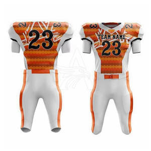 ชุดอเมริกันฟุตบอลแบบมืออาชีพสำหรับทีมแข่งขัน ด้วยดีไซน์ผ้าที่ระบายอากาศได้ดี - Product Image 6