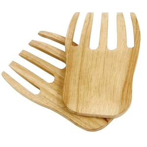 Cuillère à salade en bois vente directe d'usine vaisselle de qualité supérieure cuillère à salade en bois main à bas prix - Product Image 2