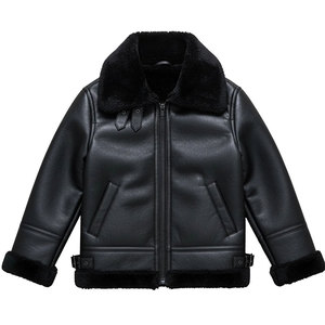 Veste en cuir de vachette tricotée pour femme, luxe, hiver, avec intérieur respirant et doux, design écologique, détails élégants personnalisables - Product Image 1