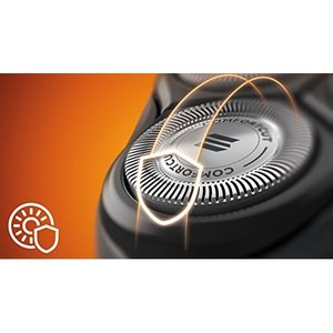 Rasoir Électrique Rechargeable à Trois Lames avec Tondeuse Escamotable, Lavable et Étanche, avec Interface en Allemand pour Visage et Barbe - Product Image 1
