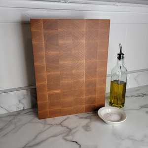 Planche à découper carrée en bois et plateau de service 12mm d'épaisseur allant au lave-vaisselle durable - Product Image 5